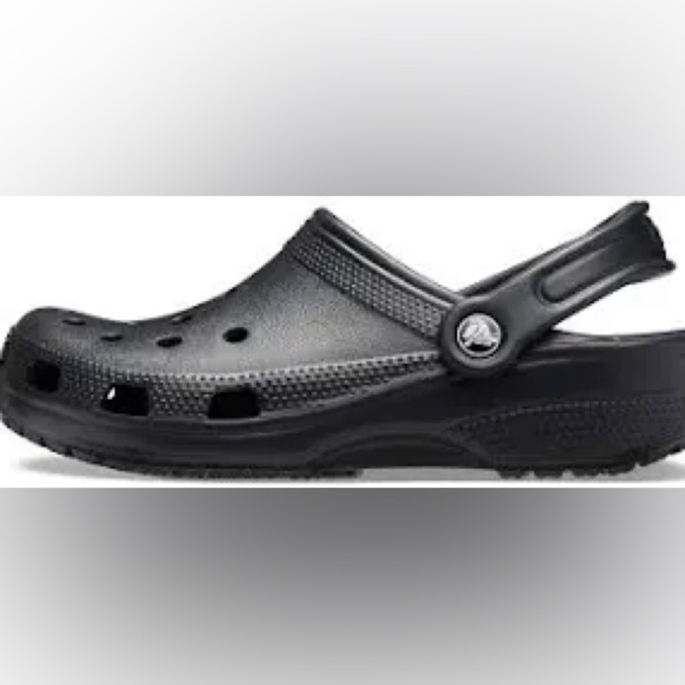 Black crocs